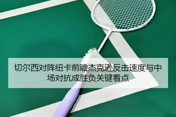 切尔西对阵纽卡前瞻杰克逊反击速度与中场对抗成胜负关键看点